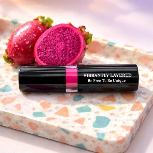 Bold Effect Lipstick - Dragonberry (a deep intense pink w/red undertone)
